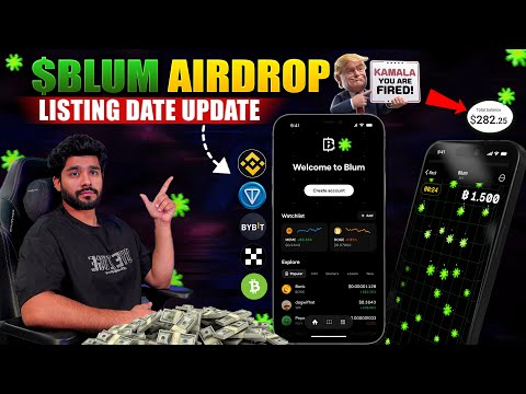 BLUM AIRDROP LISTING || BLUM AIRDROP PRICE || BLUM AIRDROP NEW UPDATE || BLUM AIRDROP WITHDRAWAL