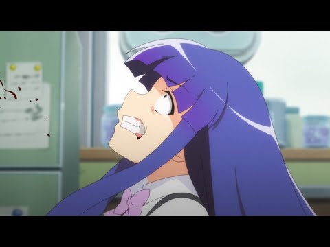 Rika's suicide but HD - Higurashi Sotsu