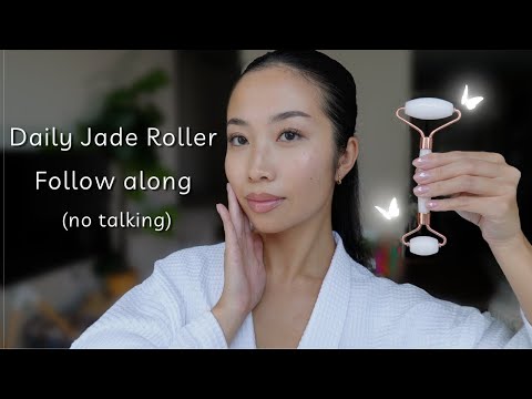 Daily Jade Roller Follow Along (no talking)