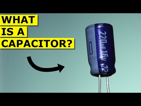 What is a capacitor? Basics