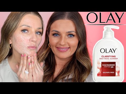 Olay Clarifying Facial Cleanser with Niacinamide and Peptides