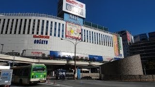 新宿駅西口から新宿エルタワー　地上編