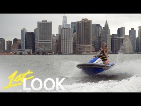 Johnny Bananas Jet-Skis the Hudson and Debates Whether or Not "New York is Dead" | 1st Look TV