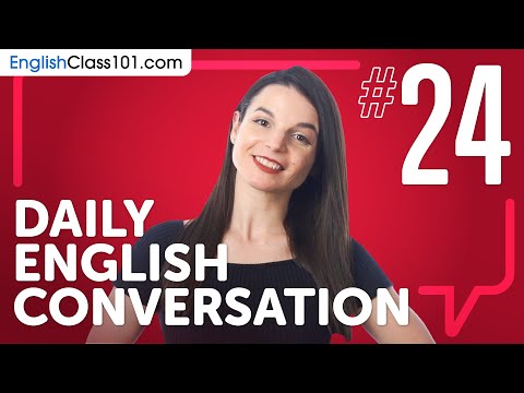 Learn About Using the Future "Will"  in English | Daily English Conversations #24