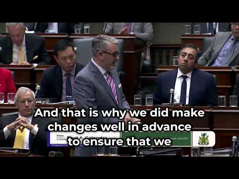 MPP Fife asks Minister Calandra if the Ford Government will pass the 'Till Death Do Us Part Act