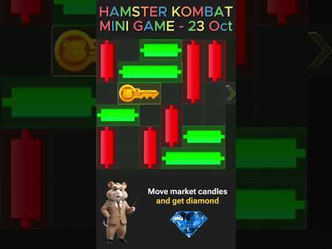 Hamster Kombat New Season Mini Game Solution 23 October 2024  #hamsterkombat #puzzle