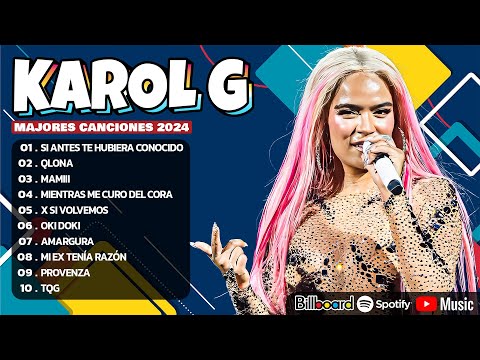 Karol G Mix Éxitos 2024 - Lo Más Popular de Karol G 2024 - Mejores Canciones de Karol G