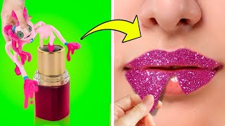 I Want Pink Hair! Cool MAKEOVER HACKS AND GADGETS For Mommy Long Legs | Funny Moments