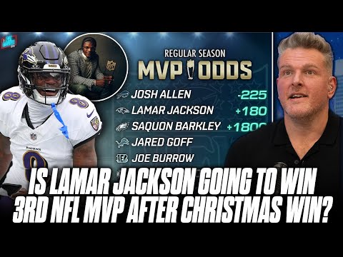 Should Lamar Jackson Win His 3rd MVP, Or Is There Someone More Deserving? | Pat McAfee Show