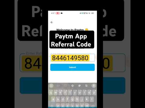 📝How To Use Referral Code In Paytm Ka Refer Code 2024 | Paytm Mein Refer Code 🔥 #short #paytm #trend