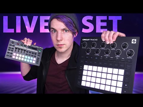 The Novation Circuit is PERFECT for this