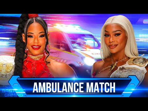 WWE 2K24 | Ambulance Match - Bianca Belair VS Jade Cargill | Survivor Series