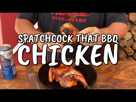 Grilled Spatchcock Chili Chicken