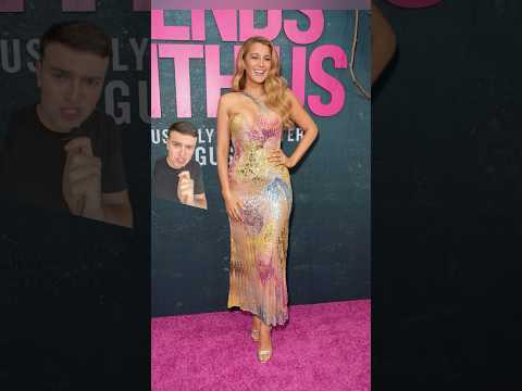 It Ends With Us Red Carpet with Blake Lively #fashion #redcarpet #style