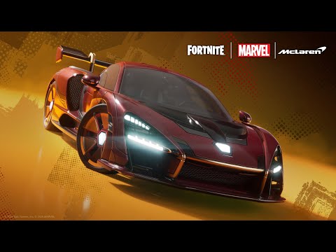 The McLaren Senna arrives tomorrow in the Fortnite Shop!