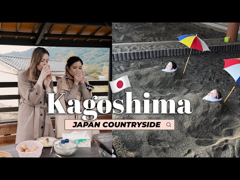 Kagoshima Trip Vlog | Sandbathing & Onsen in Ibusuki, Japan | Japan Travel