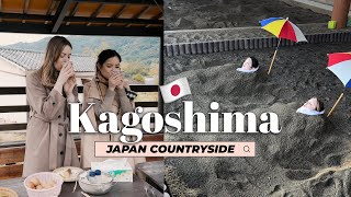 Kagoshima Trip Vlog | Sandbathing & Onsen in Ibusuki, Japan | Japan Travel