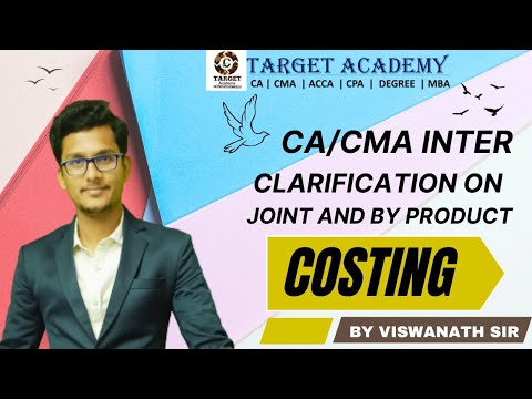 CLARIFICATION ON JOINT AND BY PRODUCT #ca #cma #cainter #cmainter #exam #caintermediate #education