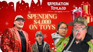 We spent around $4000 on TOYS!!!