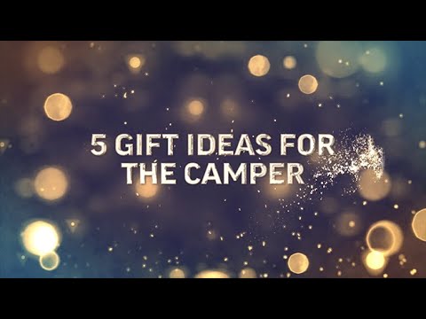 5 Christmas Gift Ideas for the Camper in Your Life