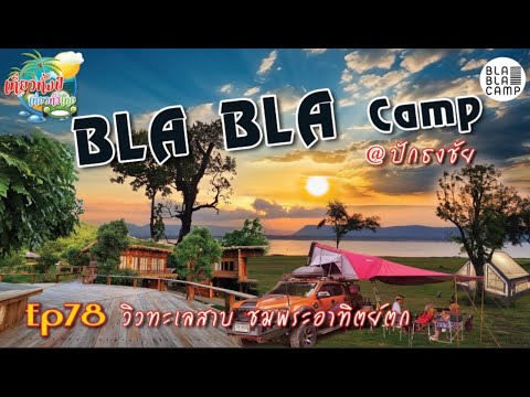 Bla Bla Camp Ep78 กางเต็นท์ บลาบลาแคมป์ อ่างเก็บน้ำลำสำลาย ปักธงชัย นครราชสีมา #กางเต็นท์โคราช