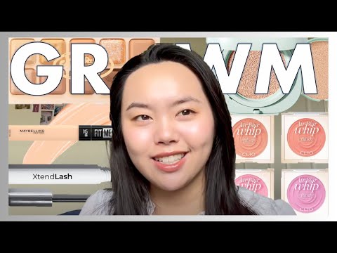 GRWM with products I actually use