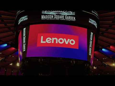 Lenovo & Motorola Partner with Madison Square Garden for a Game-Changing Tech Collaboration