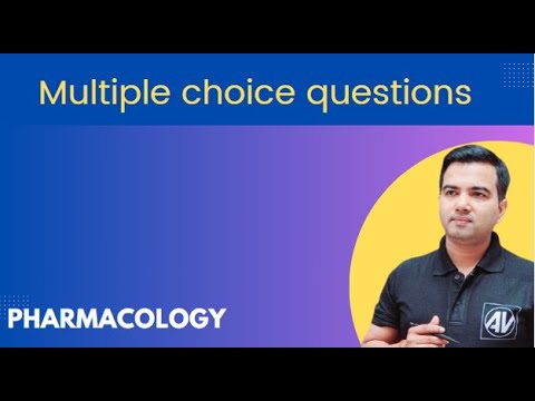 Pharmacology Multiple choice questions