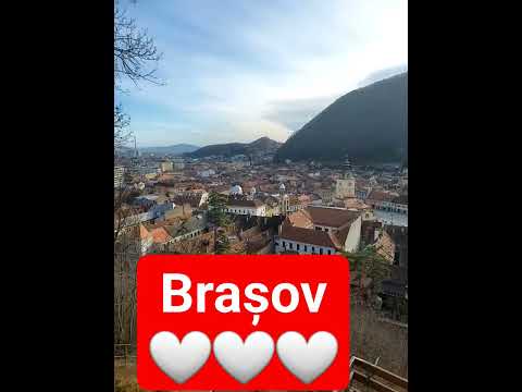 Brașov #shorts #brasov #brașov #vedere #see #vederedesus #beautiful #adorable #whitening #sole ♥️🤍♥️