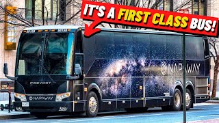 INCREDIBLE Overnight Sleeper Bus (with beds!) to Washington DC