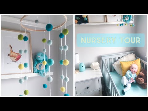 Baby Boy Nursery Tour | harrietandthebird