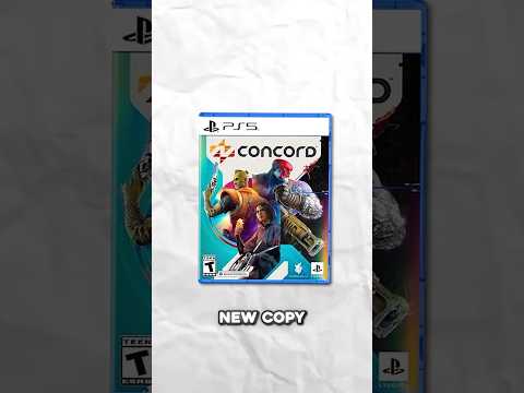 Bought A Physical Copy of Concord for $104 😭 #ps5