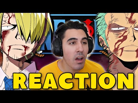 SANJI ZORO TAG TEAM | One Piece Anime Reaction Episode 211 and 212