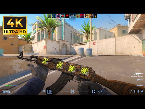 Counter Strike 2 Ranked Gameplay 4K (No Commentary)