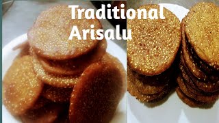 Perfect Bellam Ariselu Recipe | Ariselu recipe in cup measurements