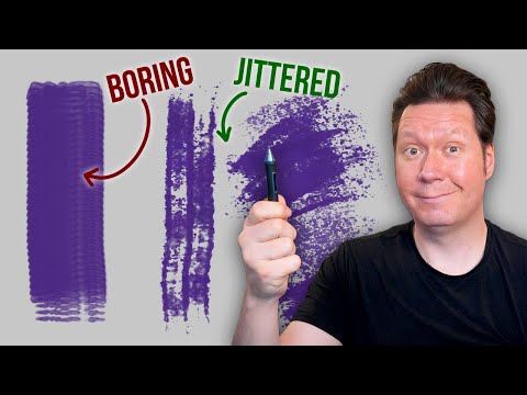 Making Digital Art Brushes More Dynamic with JITTER - Tutorial