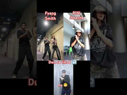 Dun sa likod at wag kang malikot TikTok dance 3 - Fyang Smith vs. BINI Jhoanna #ytfeedshorts