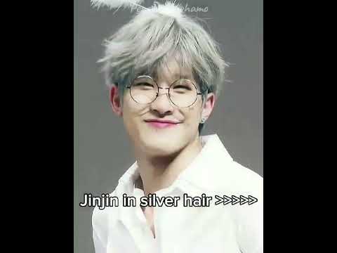 Silver hair Jinjin will be forever iconic🔥 #astro #mj #jinjin #chaeunwoo #moonbin #rocky #sanha