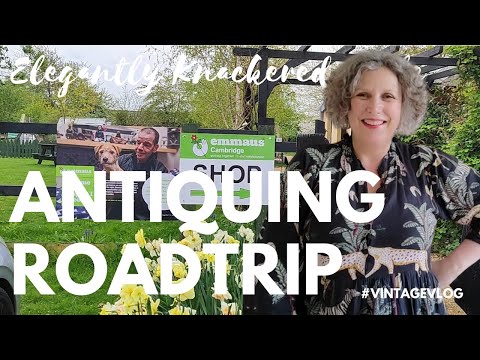 Join me  on a THRIFTY ANTIQUING ROADTRIP #vintagevlog