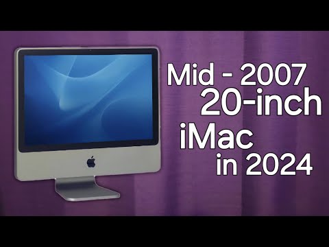 Mid-2007 iMac in 2024