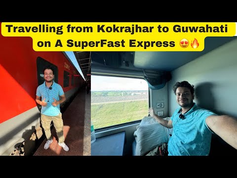 Travelling from Kokrajhar to Guwahati on A SuperFast Express 😍🔥 #trending