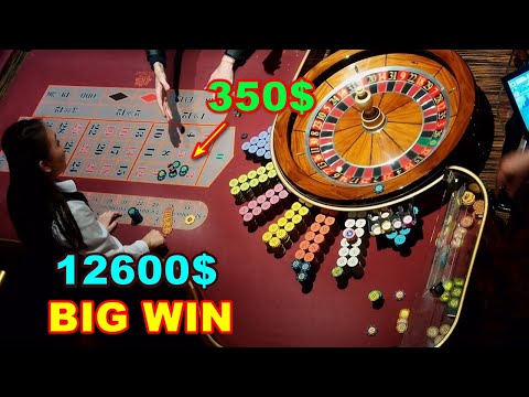 BIG WIN IN ROULETTE 12600$ Big Bet SHIPS 100$ TABLE HOT MORNING WEDNESDAY High Risk  🎰✔️2024-11-27