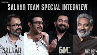 Salaar Team Special Interview with SS Rajamouli | Prabhas | Prithviraj | Prashanth Neel