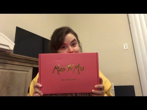 Miss to Mrs Unboxing | BOX #4