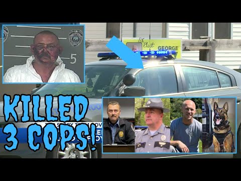 DERANGED KENTUCKY MAN KILLS 3 COPS AND A POLICE DOG WITH A RIFLE