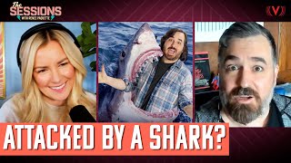 "Impractical Jokers" Brian Quinn almost got bitten by a shark | The Sessions with Renee Paquette