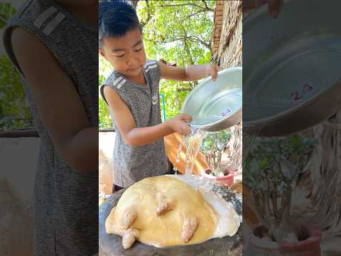 Yummy cow breast cooking