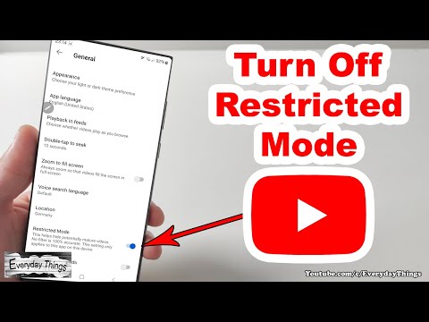 How to Turn Off Restricted Mode on YouTube - Simple Steps