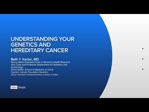 Understanding your genetics and hereditary cancer