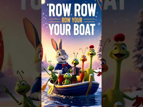 Row Row Row Your Boat @TwinkleTwinkle_Education  - Nursery Rhymes & kids songs #rowrowrowyourboat